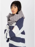 Tunelový šál AT KM 9501.10 šedoružová