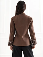 Marynarka MI MA model 22550380 brązowy - FPrice Marynarka MI MA model 22550380 brązowy - FPrice