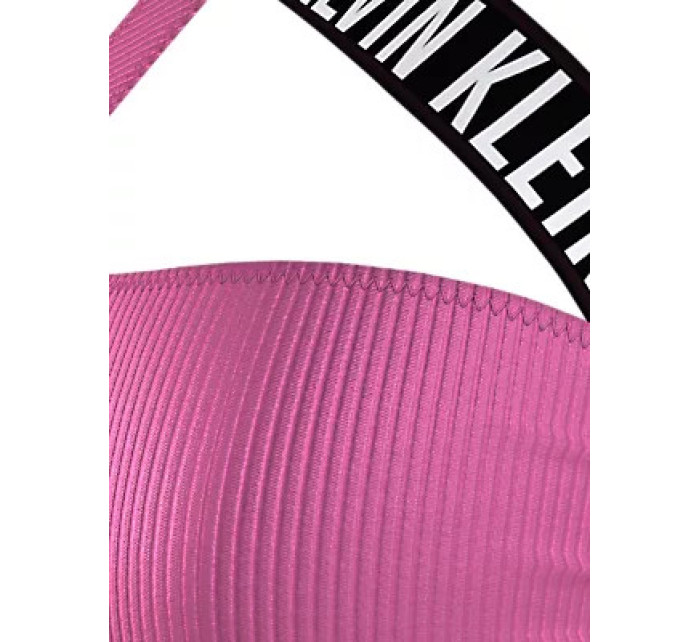 Plavky Dámské topy ONE SHOULDER BRALETTE-RP KW0KW02388TOZ - Calvin Klein