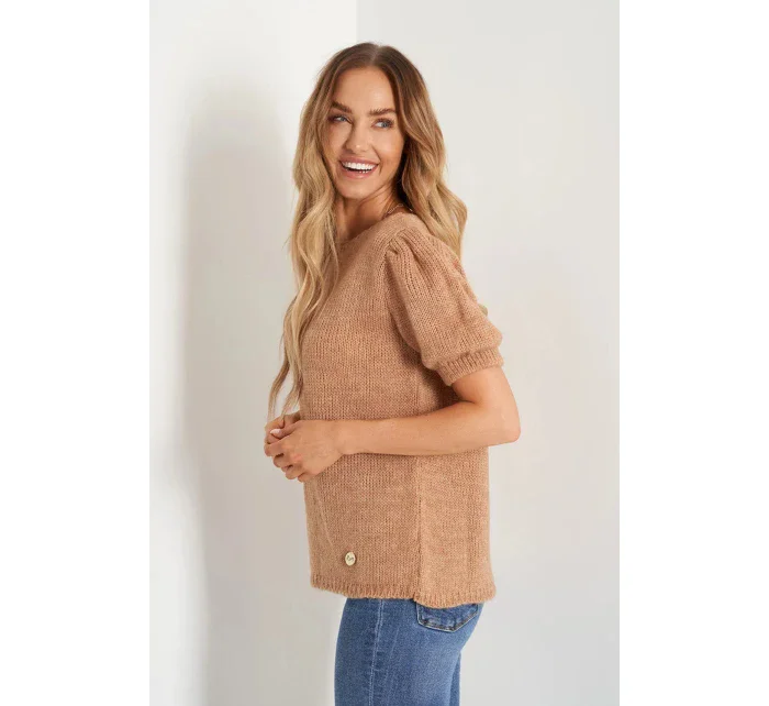 Dámský svetr s krátkým rukávem model 17267186 - Lemoniade