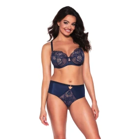 Dámská podprsenka AV model 18539217 NAVY BLUE - Ava Dámská podprsenka AV model 18539217 NAVY BLUE - Ava