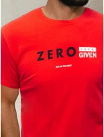 Pánské tričko s potiskem červené Dstreet model 21964124 - FashionStreet Pánské tričko s potiskem červené Dstreet model 21964124 - FashionStreet