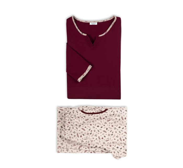 3/4 SXL pyžamo model 21781049 - Mademoiselle Sommeil 3/4 SXL pyžamo model 21781049 - Mademoiselle Sommeil