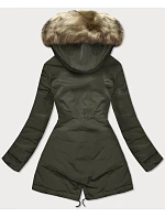 DWUSTRONNA KURTKA DAMSKA ZIELONA model 21242493 - MHM