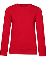B&C Inspire Crew Neck /women_° Dámska mikina 01.W32B červená B&C Inspire Crew Neck /women_° Dámska mikina 01.W32B červená