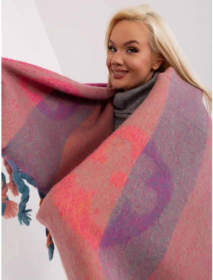 Szalik AT SZ model 19349305 fuksjowy - FPrice