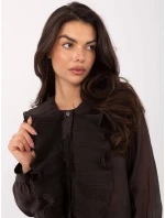 Koszula IT KS model 21795588 ciemny brązowy - FPrice