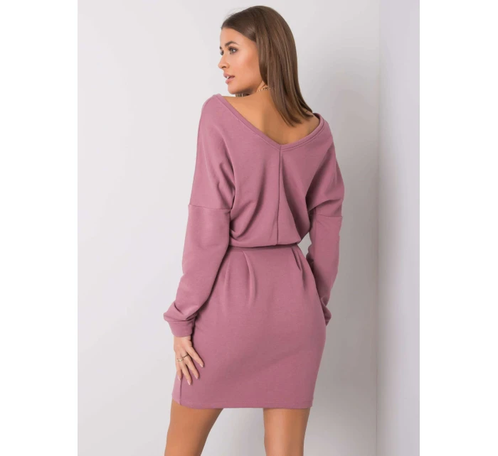 Šaty RV SK 6037.18X tmavo ružová