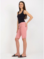 Dámské šortky růžové model 18778248 - FPrice