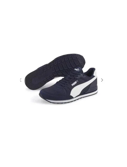 Pánske tenisky St Runner V3 Mesh M 384857 02 Dark Blue with White - Puma