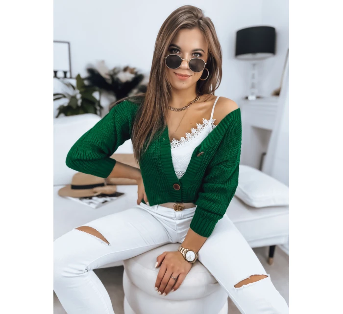 Dámsky zelený sveter MINSTRAL FashionStreet MY1616