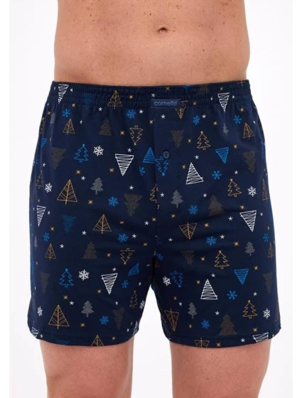 Boxerky model 21475221 Night 3 Christmas 35XL - Cornette