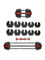 HMS SGR40 PRO SET 2v1 nastaviteľná sada činiek 43,5 kg HMS SGR40 PRO SET 2v1 nastaviteľná sada činiek 43,5 kg