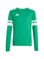 Adidas Squadra 25 detské tričko s dlhým rukávom zelené JN7491 Adidas Squadra 25 detské tričko s dlhým rukávom zelené JN7491