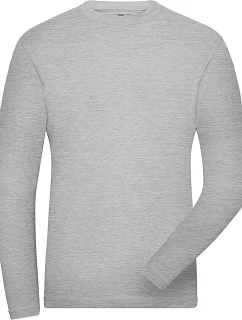JN Pánské pracovní tričko Solid 02. grey heather model 22531758 - Daiber