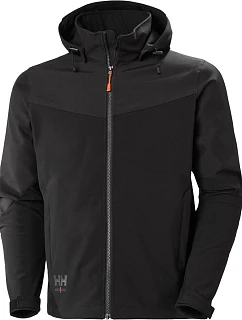 Oxford 3vrstvá softshellová bunda s kapucí "Oxford" black model 22416703 - Helly Hansen