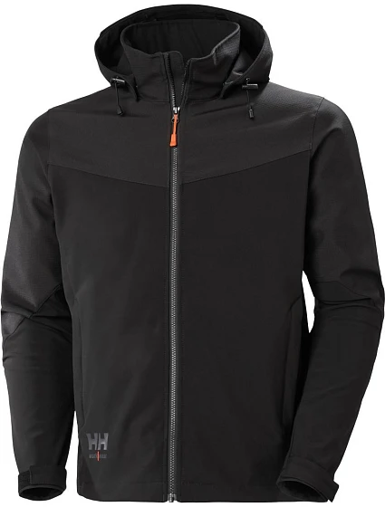 Helly Hansen Oxford 74290 3-vrstvová softshellová bunda s kapucňou „Oxford“ 59.4290 čierna Helly Hansen Oxford 74290 3-vrstvová softshellová bunda s kapucňou „Oxford“ 59.4290 čierna