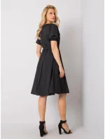 Šaty 217 SK model 15090849 černá - FPrice Šaty 217 SK model 15090849 černá - FPrice
