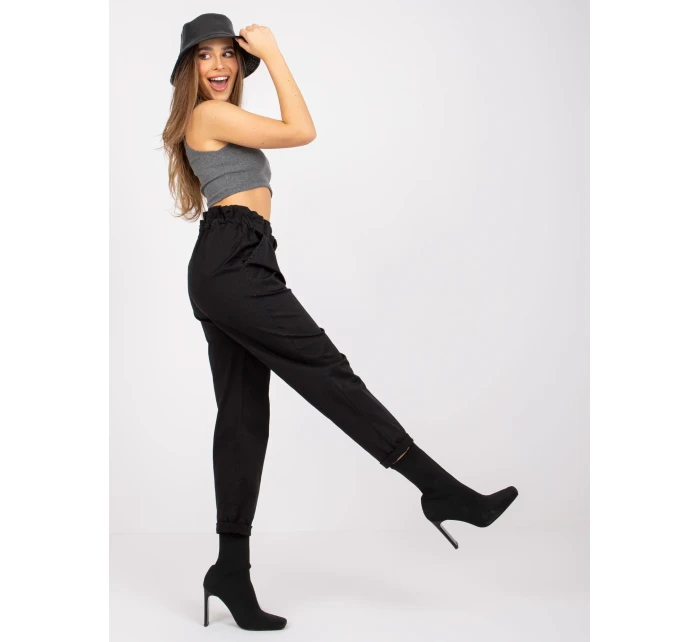 Nohavice DHJ SP 3629.16P čierne