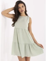 Sukienka WN SK pistacjowy model 18624410 - FPrice Sukienka WN SK pistacjowy model 18624410 - FPrice