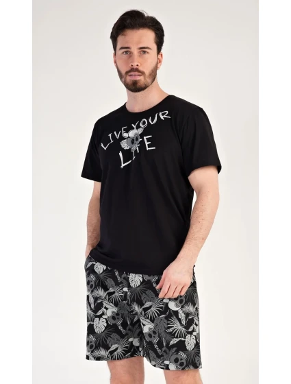 Pánske pyžamo šortky Live your life Pánske pyžamo šortky Live your life