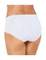 Dámské kalhoty Sloggi 24/7 Cotton Lace Midi bílé