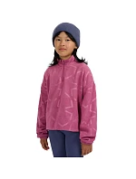 Dievčenský fleece 4F F342 tmavoružový 4FJWAW25TFLEF342 53A Dievčenský fleece 4F F342 tmavoružový 4FJWAW25TFLEF342 53A