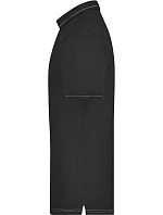 JN Pánské žerzejové elastické polo 02.0 black/white model 22487135 - Daiber JN Pánské žerzejové elastické polo 02.0 black/white model 22487135 - Daiber