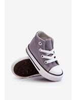 Dětské Vysoké Tenisky Šedá Filemon