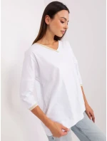 Bluzka RV BZ model 21127155 biały - FPrice Bluzka RV BZ model 21127155 biały - FPrice