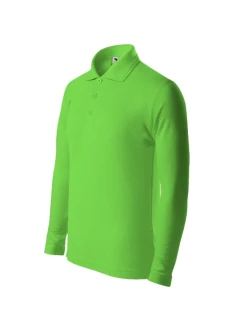 Polokošeľa Pique Polo LS apple green