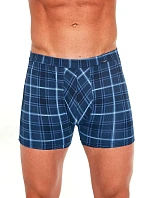 Pánske boxerky Prime 904/84 Blue Plaid - Cornette
