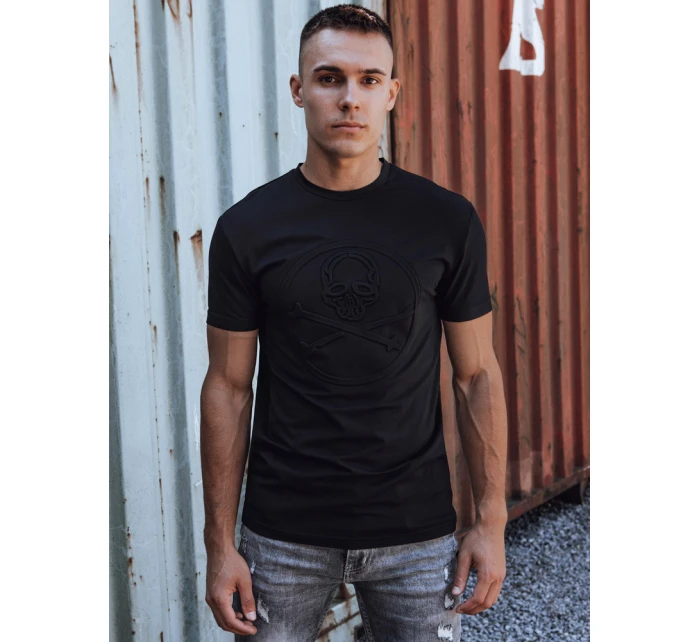 Pánské tričko s potiskem černé Dstreet model 21977580 - FashionStreet