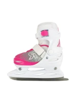 Korčule Roces Jokey Ice X bielo-ružové 450746 001