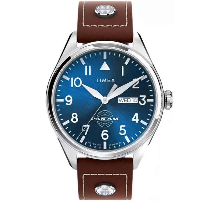 Pánske hodinky TIMEX X PAN AM® Waterbury TWG030100 + BOX Pánske hodinky TIMEX X PAN AM® Waterbury TWG030100 + BOX