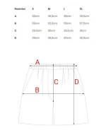 M860 Džínsové šortky - svetlomodré