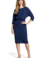 Dámske šaty M360 tmavo modré - Made Of Emotion