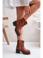 Topánky na podpätku model 201543 Step in style