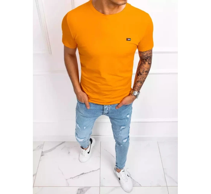Pánske oranžové tričko FashionStreet RX4806