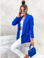 Klasická dámska bunda v chrpovej farbe (8259)