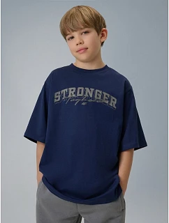 Chlapecké volné tričko s potiskem 4F 4FJRSS26TTSHM3465-31S dětské