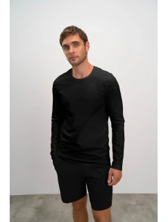 Vamp - Pánske bavlnené tričko s dlhým rukávom 20923 - Vamp