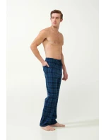 Vamp - Kárované dlhé nohavice 21625 - Vamp