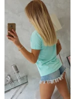 Blúzka Free Flight mint