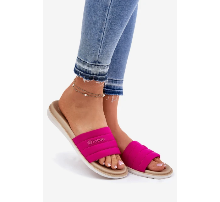 Dámské Pantofle model 21698045 Fuchsie - Inblu