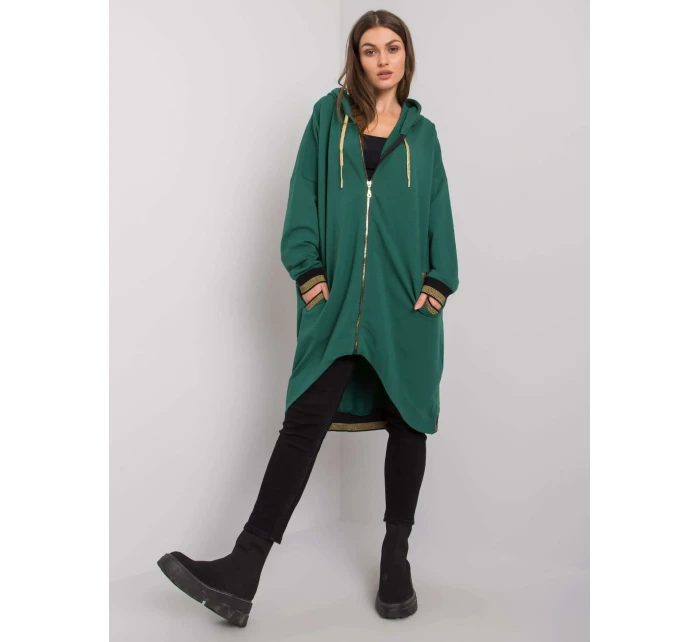 Mikina RV BL 6791.48 tmavozelená