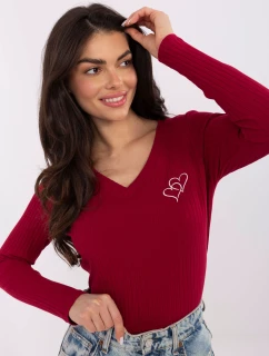 Blúzka RV BZ A1055.29P bordová