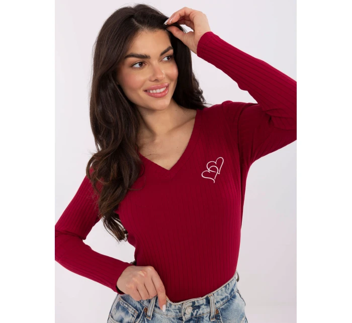 Blúzka RV BZ A1055.29P bordová