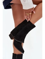 Topánky na podpätku model 218489 Krok vo veľkom štýle