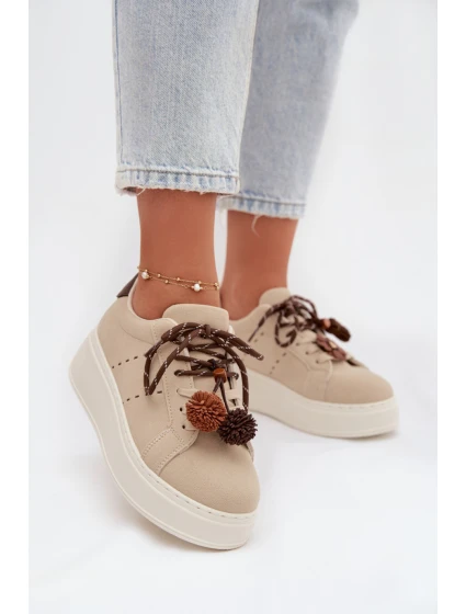 Športová obuv na platforme model 223587 Step in style Športová obuv na platforme model 223587 Step in style